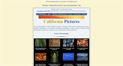 Desktop Screenshot of californiapictures.com